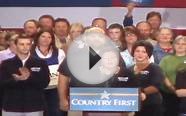 WNC Joe the Plumber at Asheville Civic Center w Sarah Palin